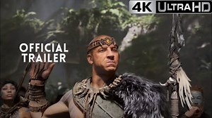 VIN DIESEL VS DINOSAURS Ark 2 Official Trailer 2021 4K ULTRA HD