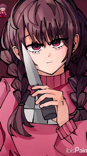 ゆめにっきの窓付きさん描いてみた┊︎リクエスト #ゆめにっき #yumenikki #illustrative #イラスト #ibispaintx#フリーホラーゲーム