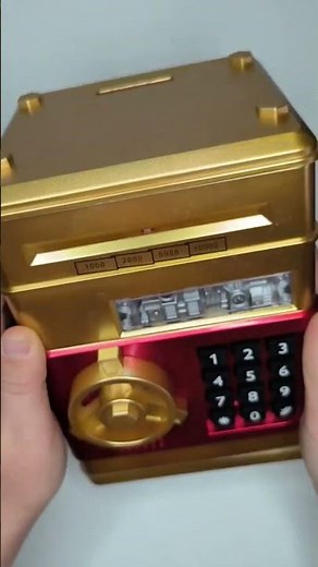 Secret Code Toy Safe — Money Reveal