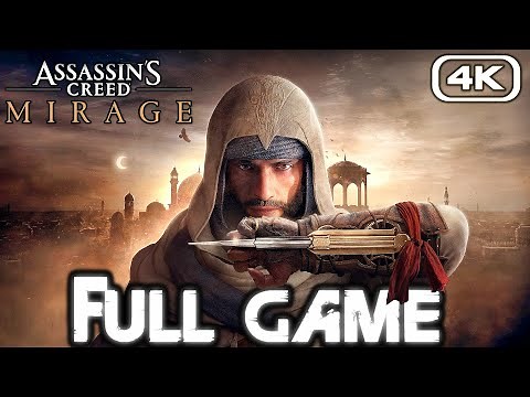 ASSASSIN'S CREED MIRAGE Gameplay Walkthrough FULL GAME (4K 60FPS) No Commentary