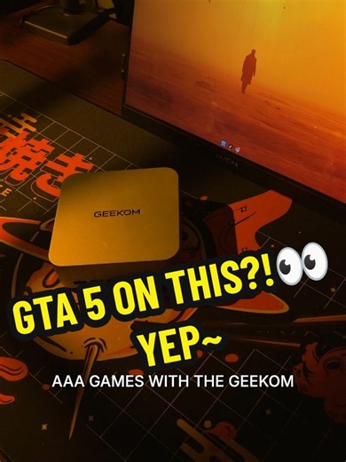 GTA 5 Gameplay on GEEKOM A9 Max 2026
