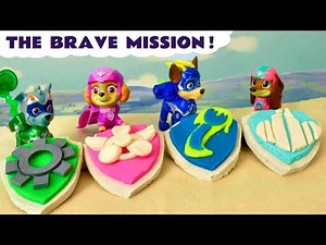 The Pups have to Complete a Brave Mission To Earn Their Badges