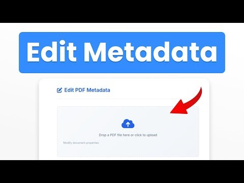 how to edit metadata of pdf|how to change metadata on pdf|how to edit pdf properties