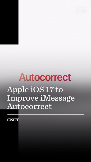 16K views · 14 reactions | iOS 17’s autocorrect will make it easier to type the ducking word you meant to type by learning your habits. #WWDC23 #iOS17 #iMessage | CNET | Facebook