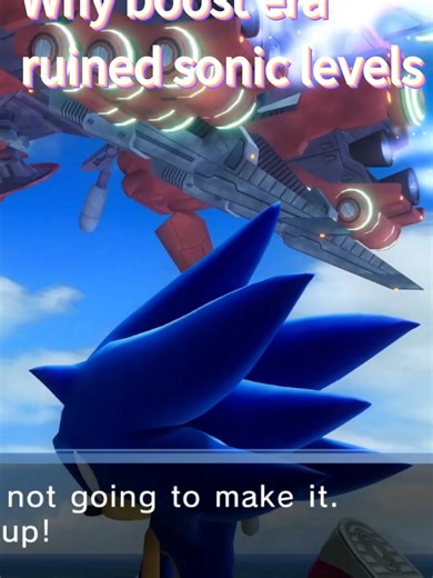 Analyzing Sonic's Boost Gameplay Evolution