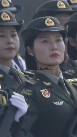 中国女兵分列式风采China’s Female Soldiers Military Training #militaryceremony
