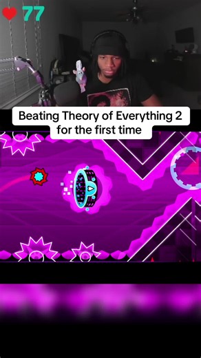Beating Theory of Everything 2 in Geometry Dash