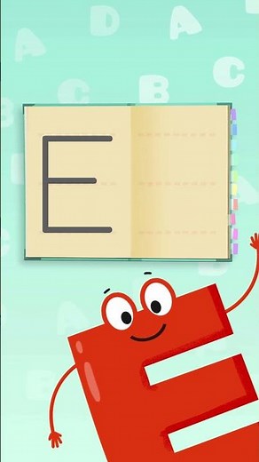✍️ Aprende a escribir la letra E