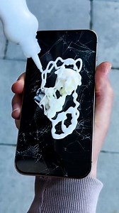 118K views · 193 reactions | Phone's cracked glass fix | Genius Inventions | Facebook