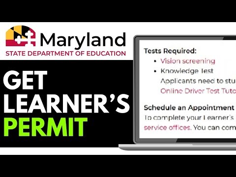 How to Get Learner’s Permit in Maryland 2026 (Step-by-Step-Guide)