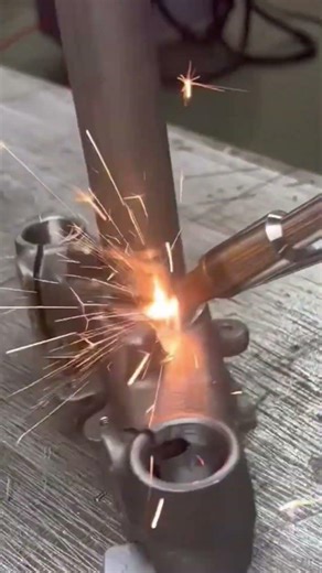 This Handheld Laser Welds Metal Instantly #LaserWelding #WeldingShorts #TechProcess
