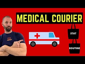 How To Become A Medical Courier (Day 1)‼️