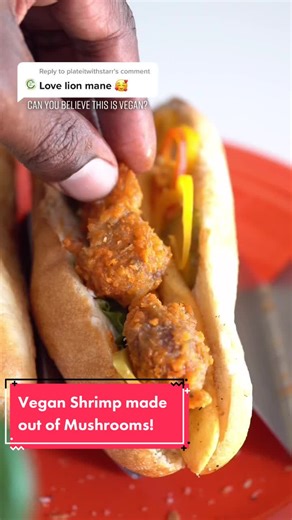 Buffalo Vegan Shrimp Recipe with Lion's Mane Mushrooms