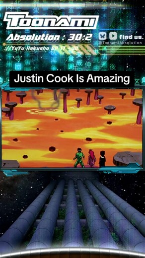 Justin Cook Is AMAZING In This #yuyuhakusho #retroanime