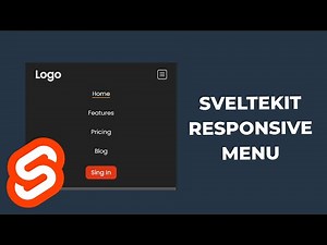 Building a Responsive Menu in SvelteKit - 1