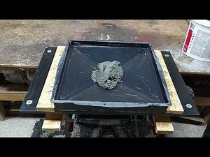 How to Make Concrete Vibration Table using 775 motor !?