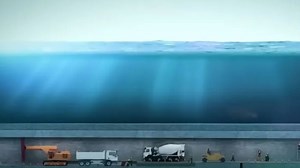 World’s biggest ‘Lego tunnel’ that will be DUNKED underwater in $7bn project