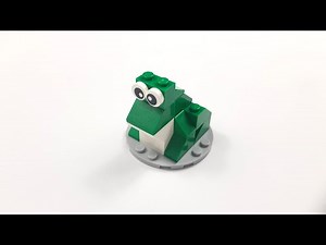 How to build a LEGO frog #LEGO #frog