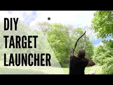 DIY Automatic Aerial Target Launcher