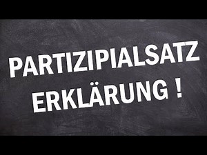 Participle clause explanation - simply explained!