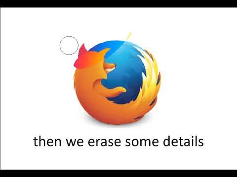 HOW TO MAKE OVERSIMPLIFIED FIREFOX LOGO IN PHOTOSHOP