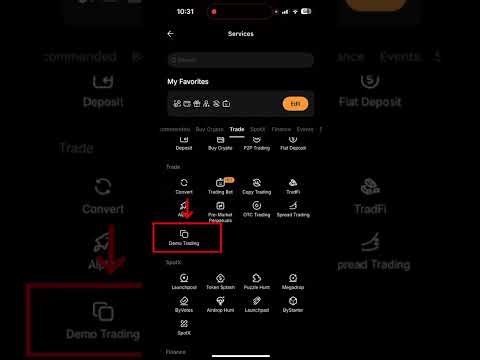 Practice Demo trading