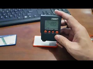Cara mengkalibrasi thickness tester fischer dualscope MPOR