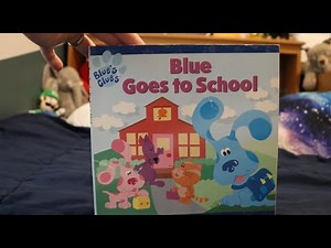 Blue’s Clues & Steve: Blue Goes To School! Fun Story Book Read Aloud For Kids