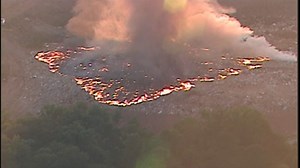 City issues warning after landfill fire