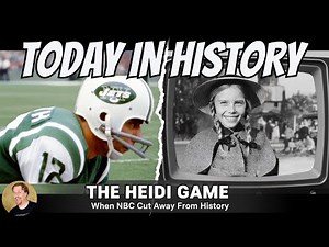 The Heidi Game: When a Children's Movie Interrupted NFL History | Today in History (1968)