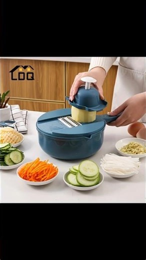 12-in-1 Multi-Functional Vegetable Chopper & Slicer
