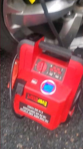 how to fill car tire with aire by using everstart air compressor