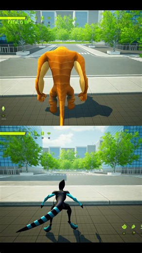 Humungousaur VS XLR8 Short Race #ben10 #ben10gameplay