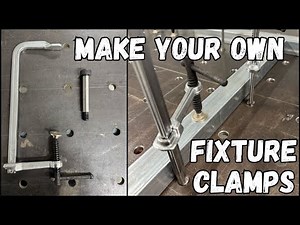 DIY Welding Table Fixture Clamps