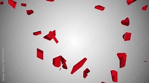 Animated video of NO sign,prohibition mark (No symbol), Prohibited sign,refusal denial warning and symbol