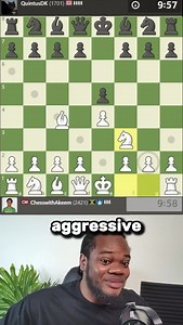 Aggressive Italian game - #chess #chesscom #chesstricks | Chess with Akeem