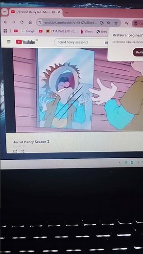 Horrid Henry Gets Married Has BSOD