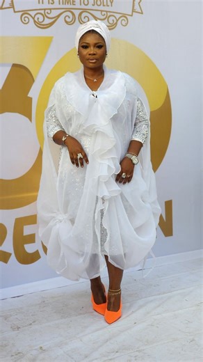 22K views · 709 reactions | How I stepped out for my secondary school 30years reunion party.....it's been 30 awesome years we left school. Thank God for his mercy The colour code is white and I decided to spice it up with a touch of orange. Rate my look on a scale of 10. Outfit: @_wearablesng Jewelries @fourteentwelvejewelry Frontal laid by @hairs_n_smile Facebeat: @awele_hob | Wearables Atelier | Facebook