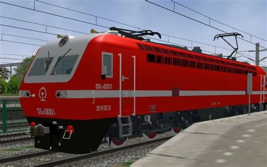 【模拟火车MSTS&OR】SS7E牵引25G