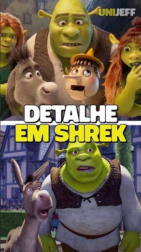Detalhe no filme do Shrek #shorts