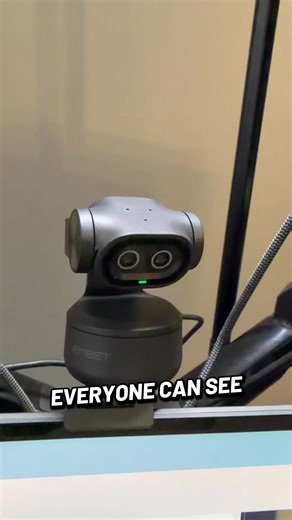 This webcam does not miss. The second I turned it on, it locked onto me and followed every move. No buttons. No adjusting. No guessing if I am still in frame. It rotates, tracks, and keeps everything crystal clear the whole time. Most webcams just sit there and make you look bad. This one actually works with you. Whether I am live, recording content, or on a call, it keeps me centered and sharp without thinking about it. If you create content, sell on live, teach, or build a brand on camera, thi