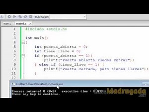 Tutorial Programacion en C - 10 - Sentencia ELSE IF
