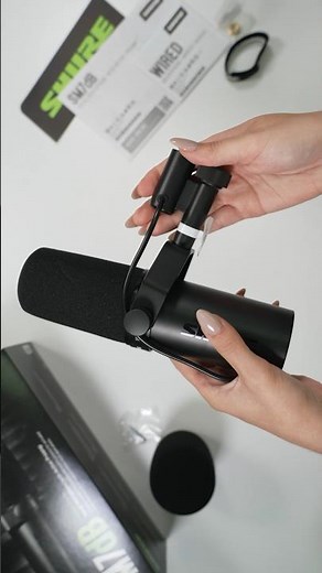 Shure SM7dB 🤫 ASMR Unboxing