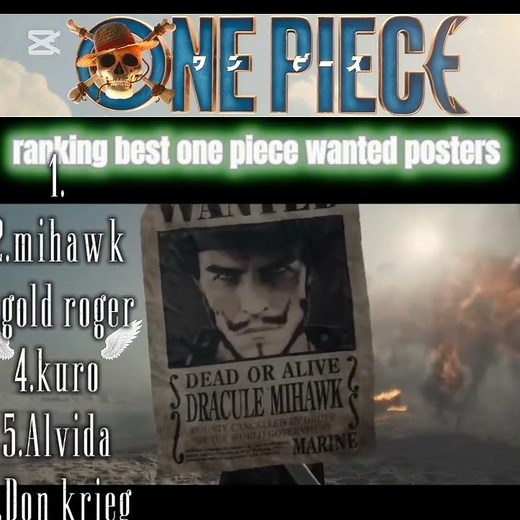 Ranking the best wanted posters ☠️📜[#onepiece #edit #buggy #luffy #wantedposter #subscribe #shorts