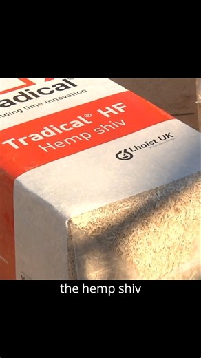 What is hempcrete and why is it low carbon? 🌱 Hempcrete is made from hemp shiv (also called hemp hurd) combined with a lime-based binder, creating a breathable, low-carbon building material. Unlike concrete, which must be heated to nearly 3,000°F, lime requires significantly less energy to produce. This gives hempcrete a much lower embodied carbon footprint, with many applications achieving net carbon-negative performance. The result is a wall system that allows vapor permeability without air l