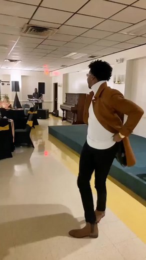 Kappa Alpha Psi Son Strolling at 50th Birthday Party