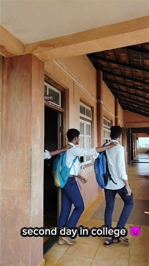 college first day and... second day 🔥🔥🤓