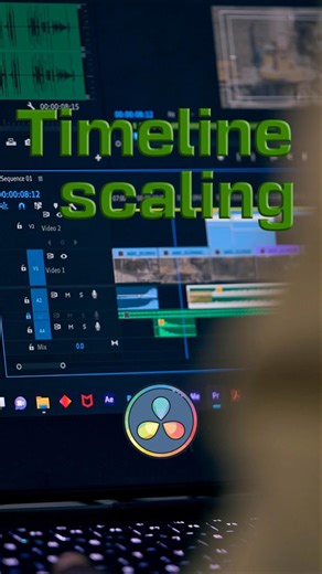 Основы DaVinci Resolve. Изменение размера таймлайна.