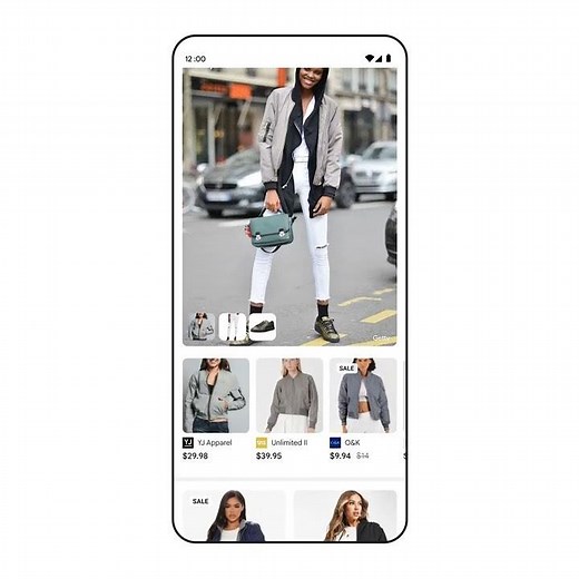 Google's Shop the look feature