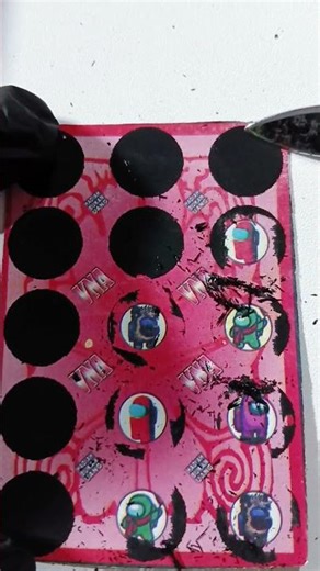 Satisfying Among Us Scratch-Off ASMR 🚀